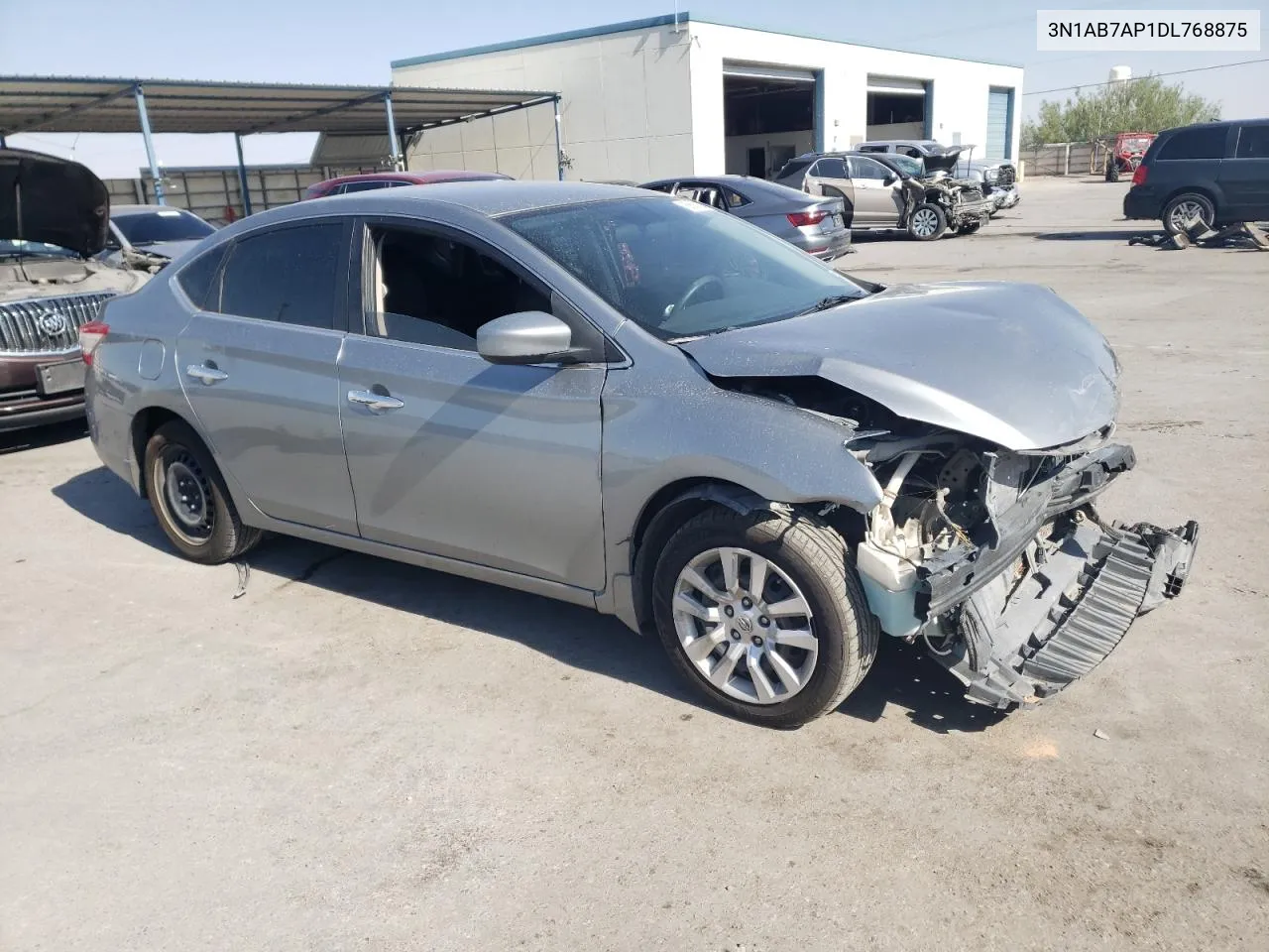 2013 Nissan Sentra S VIN: 3N1AB7AP1DL768875 Lot: 66683334