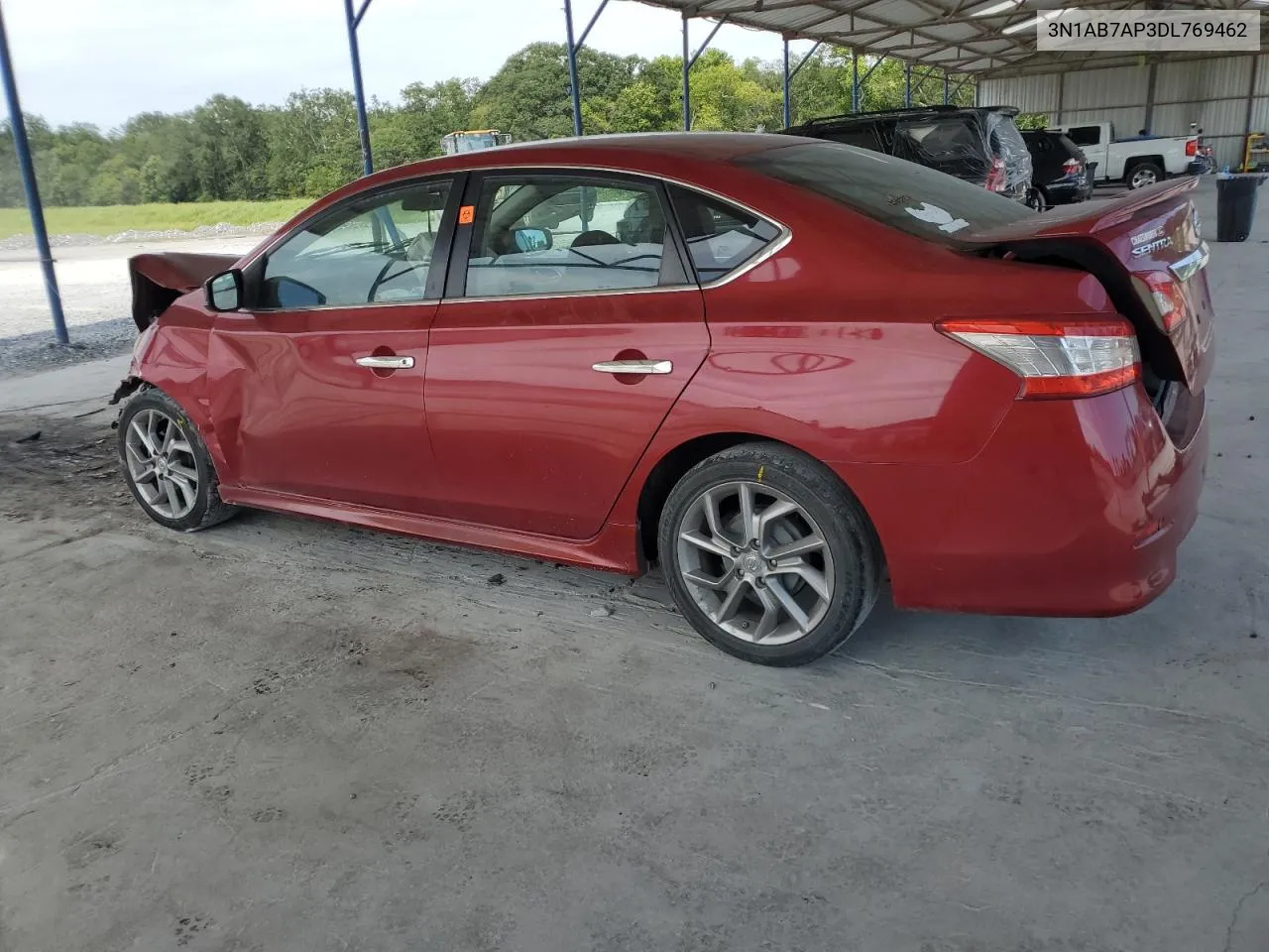 2013 Nissan Sentra S VIN: 3N1AB7AP3DL769462 Lot: 66908044