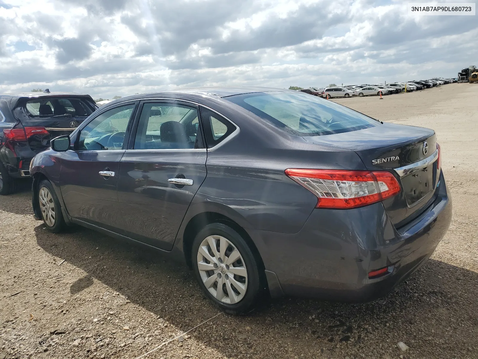 2013 Nissan Sentra S VIN: 3N1AB7AP9DL680723 Lot: 67464634