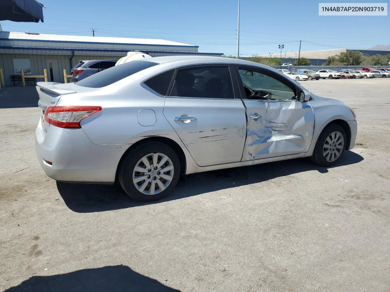 2013 Nissan Sentra S VIN: 1N4AB7AP2DN903719 Lot: 67723734