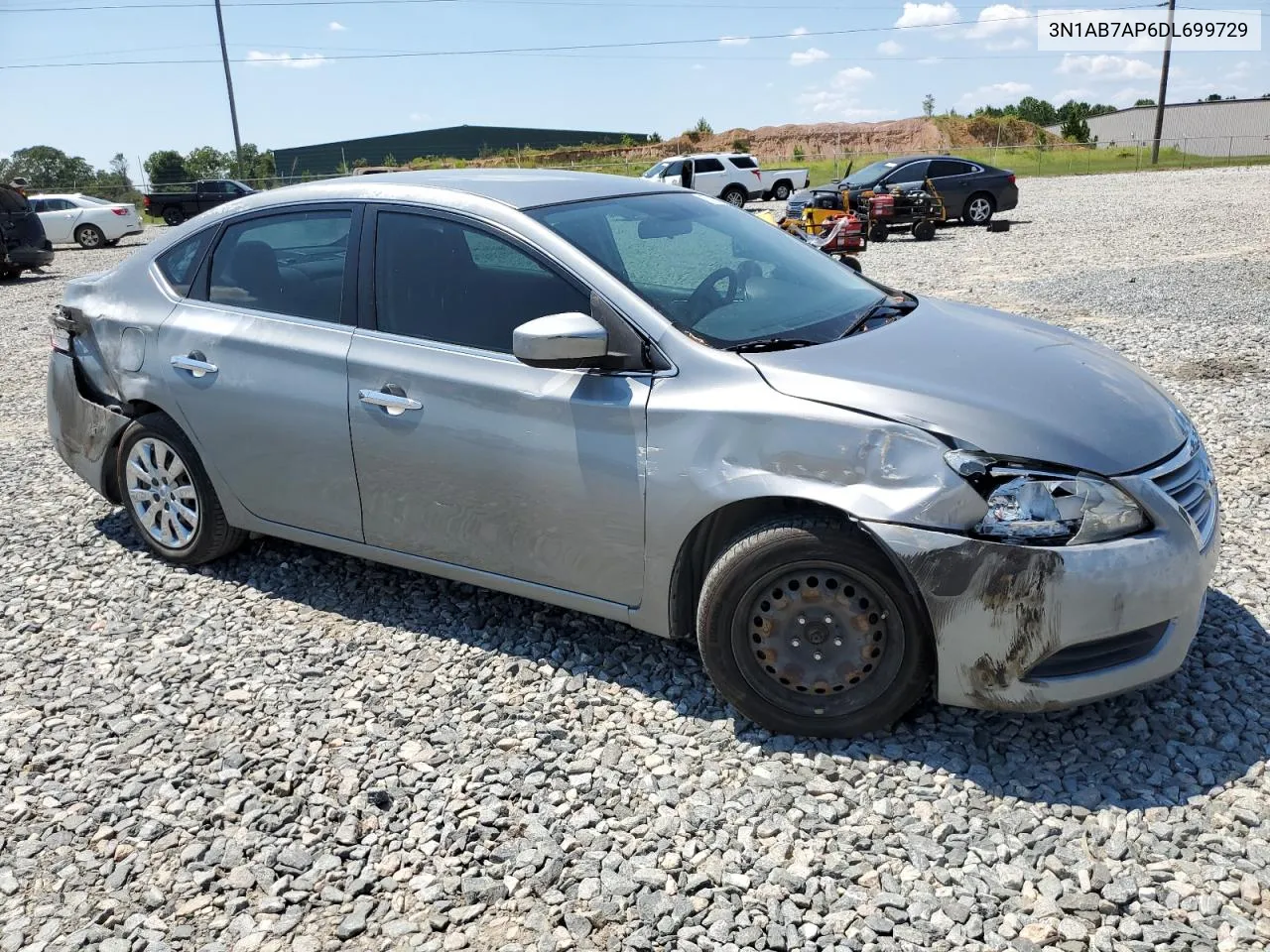 3N1AB7AP6DL699729 2013 Nissan Sentra S