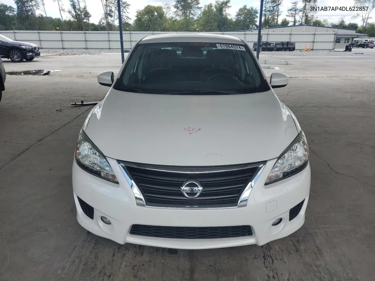 2013 Nissan Sentra S VIN: 3N1AB7AP4DL622857 Lot: 67864574