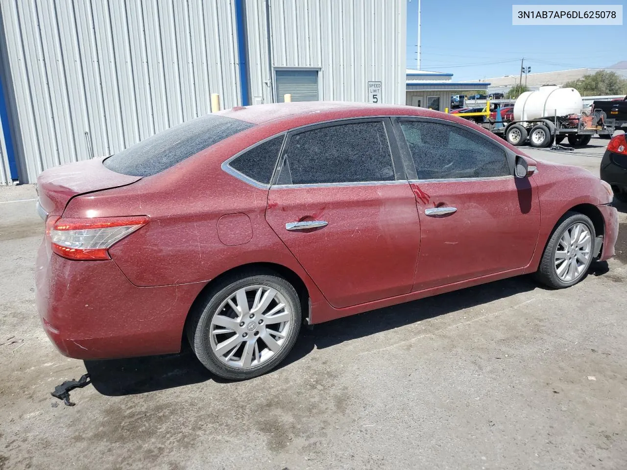 2013 Nissan Sentra S VIN: 3N1AB7AP6DL625078 Lot: 68305004