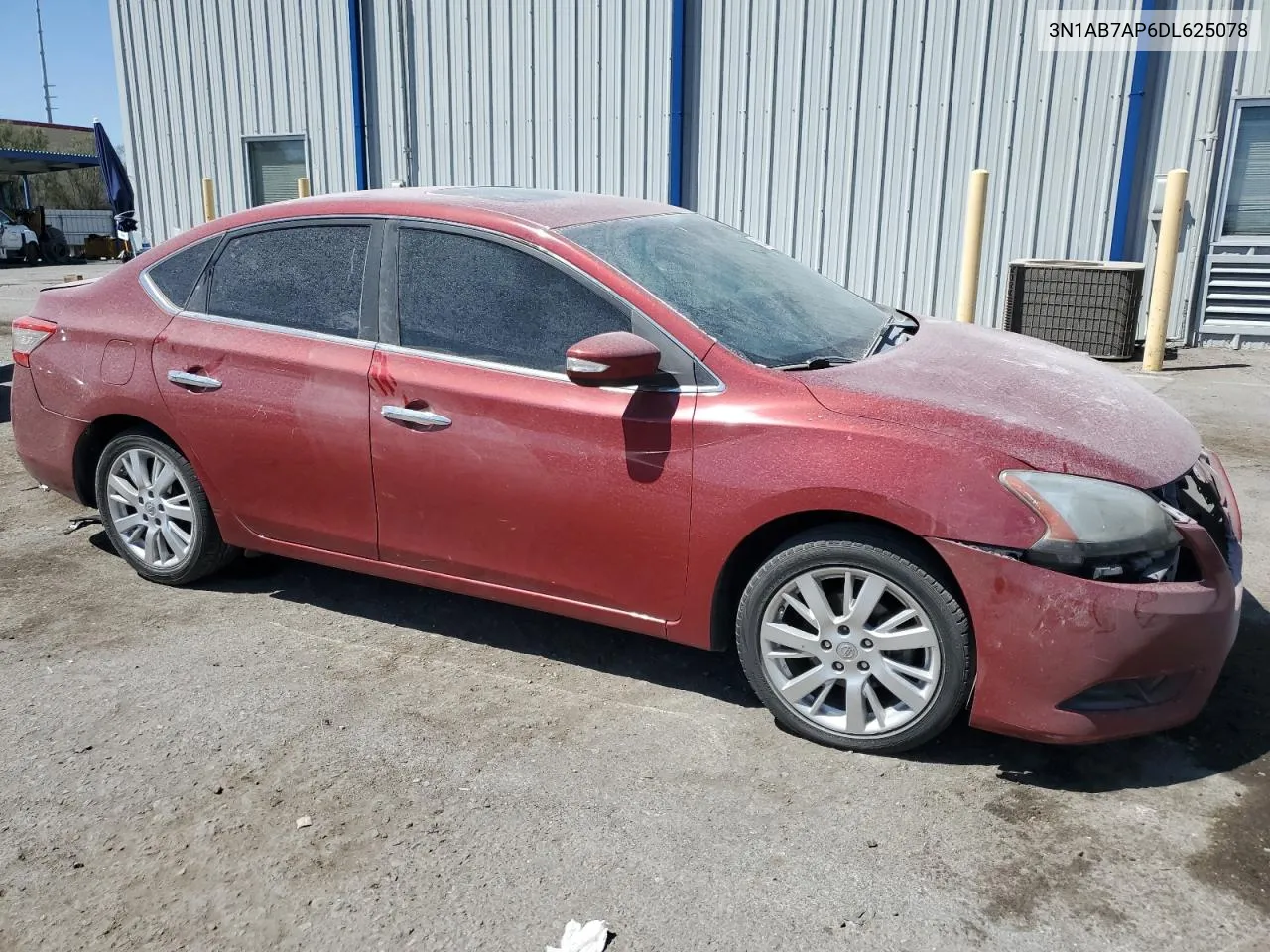 2013 Nissan Sentra S VIN: 3N1AB7AP6DL625078 Lot: 68305004