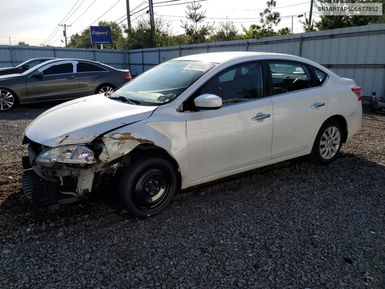 2013 Nissan Sentra S VIN: 3N1AB7AP5DL677852 Lot: 68317804