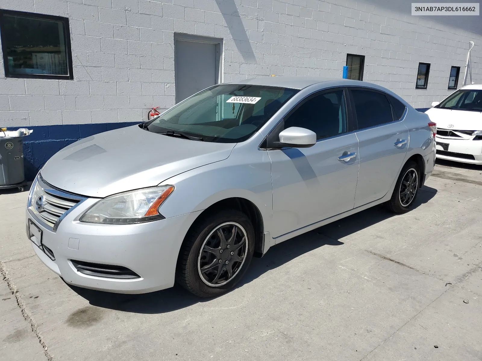 2013 Nissan Sentra S VIN: 3N1AB7AP3DL616662 Lot: 68383634