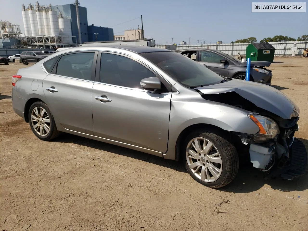 2013 Nissan Sentra S VIN: 3N1AB7AP1DL645464 Lot: 68389254