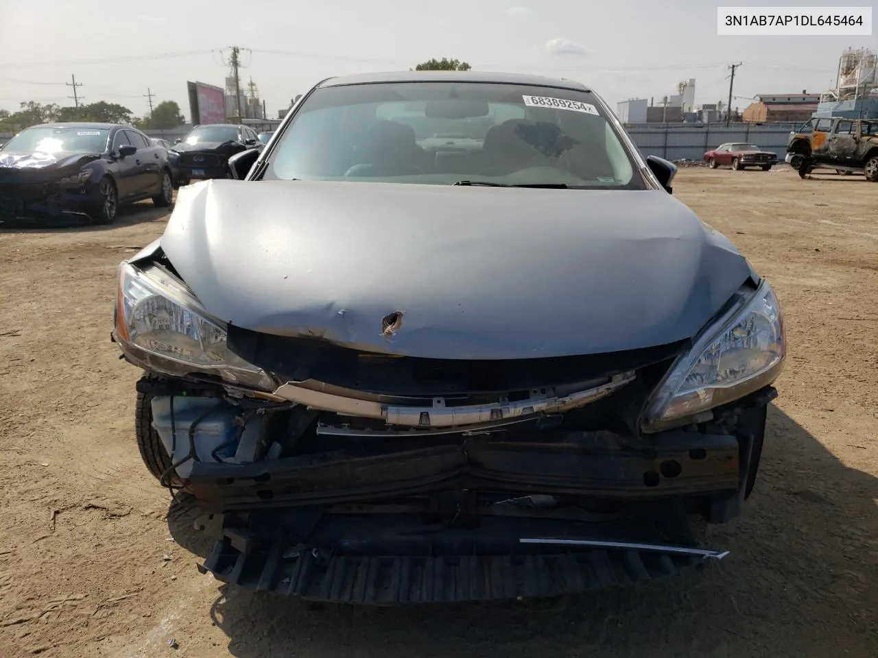 2013 Nissan Sentra S VIN: 3N1AB7AP1DL645464 Lot: 68389254