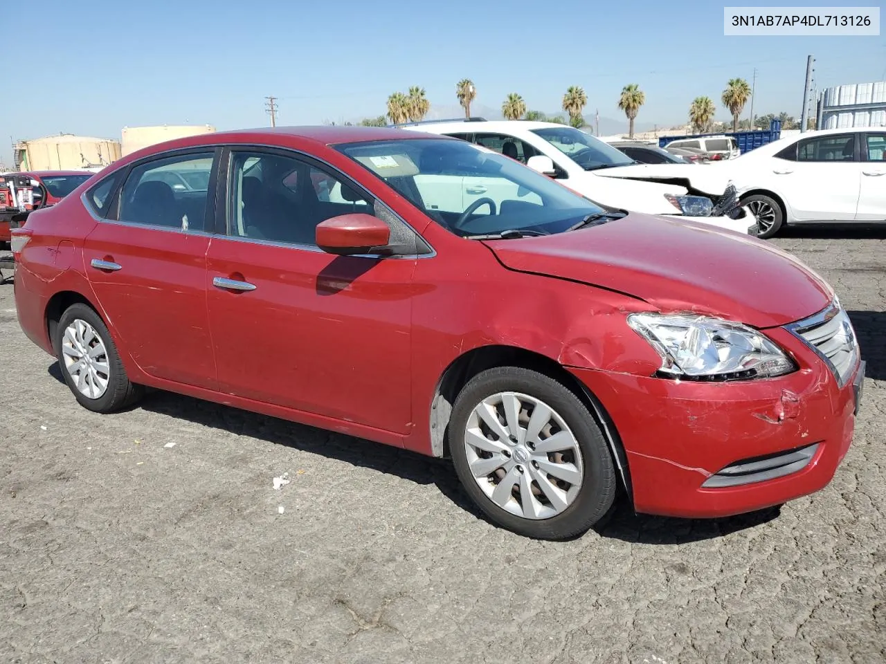 3N1AB7AP4DL713126 2013 Nissan Sentra S