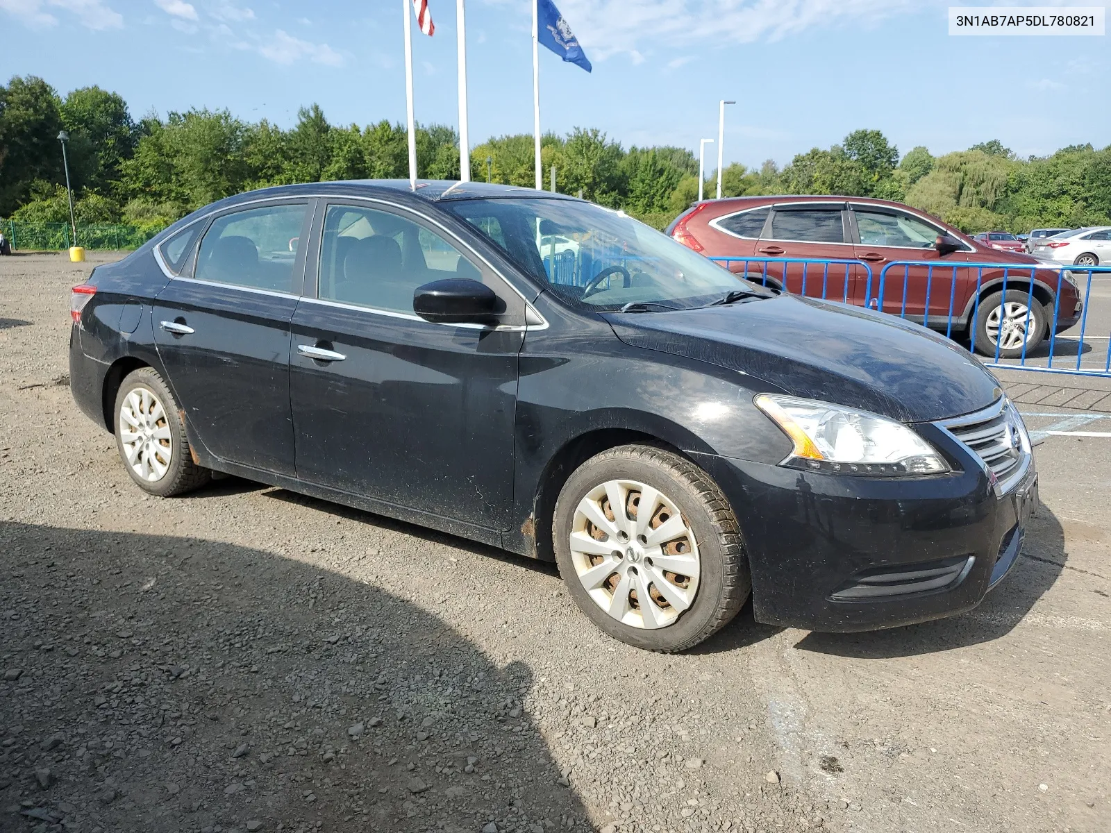 2013 Nissan Sentra S VIN: 3N1AB7AP5DL780821 Lot: 68821324