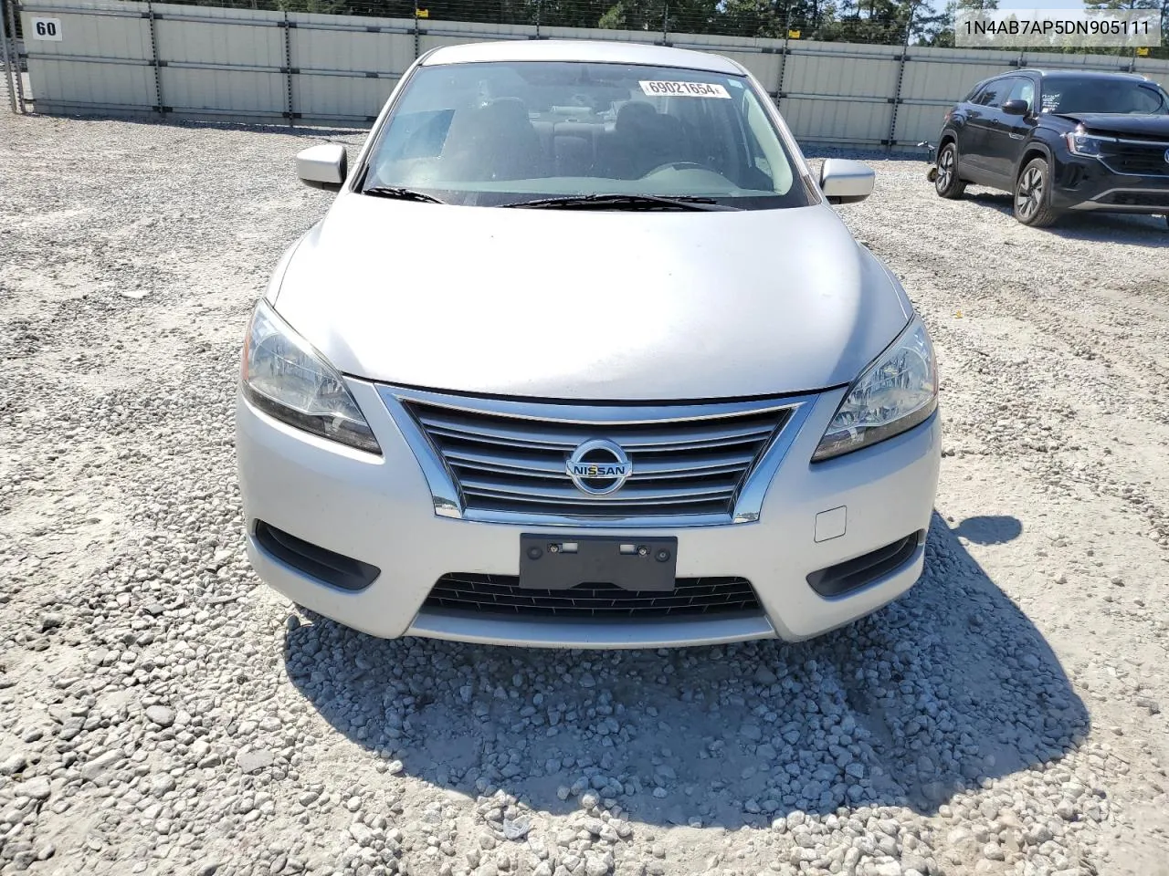 2013 Nissan Sentra S VIN: 1N4AB7AP5DN905111 Lot: 69021654