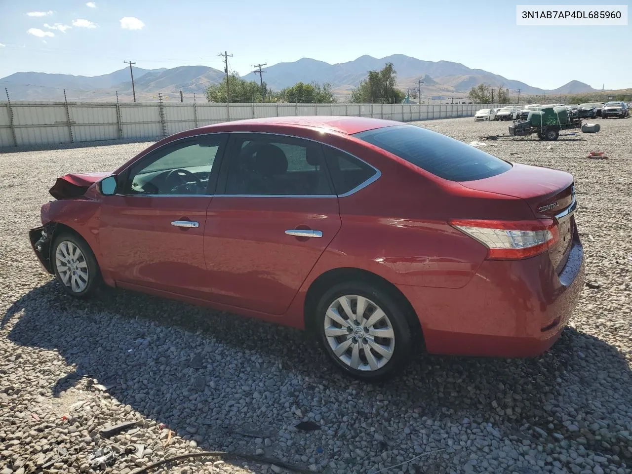 3N1AB7AP4DL685960 2013 Nissan Sentra S