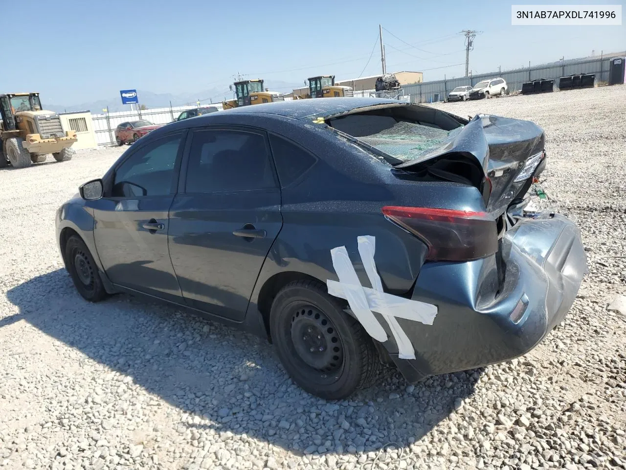 2013 Nissan Sentra S VIN: 3N1AB7APXDL741996 Lot: 69837804