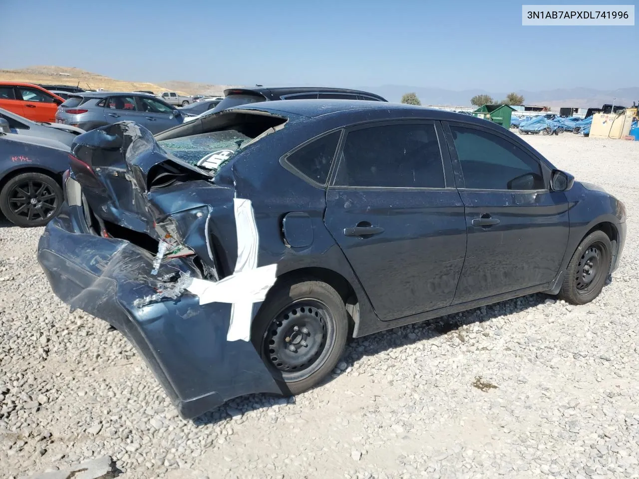 2013 Nissan Sentra S VIN: 3N1AB7APXDL741996 Lot: 69837804