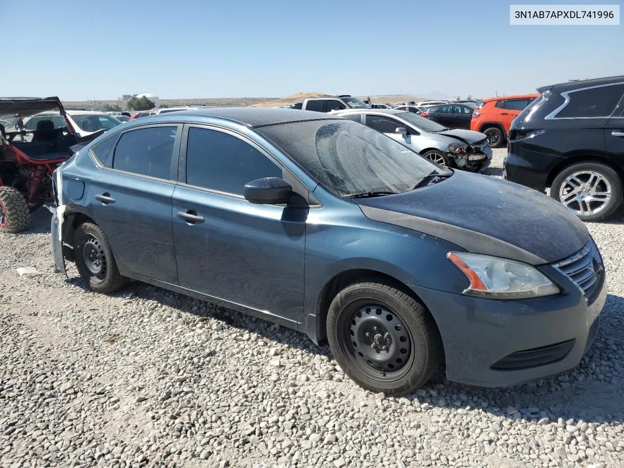 3N1AB7APXDL741996 2013 Nissan Sentra S