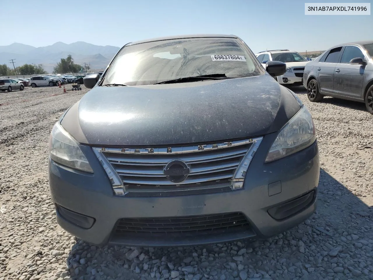 2013 Nissan Sentra S VIN: 3N1AB7APXDL741996 Lot: 69837804