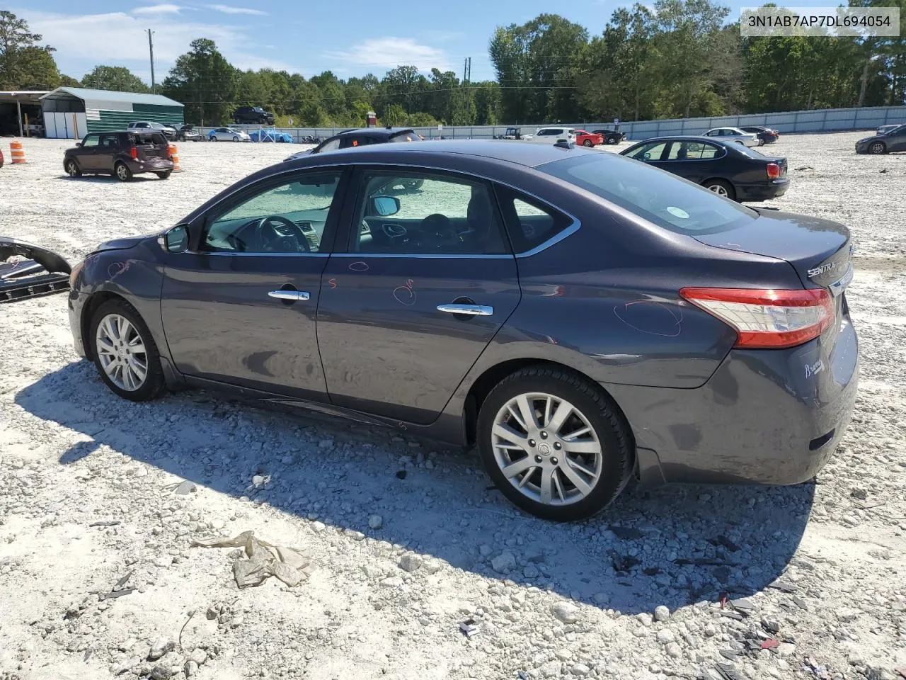 3N1AB7AP7DL694054 2013 Nissan Sentra S