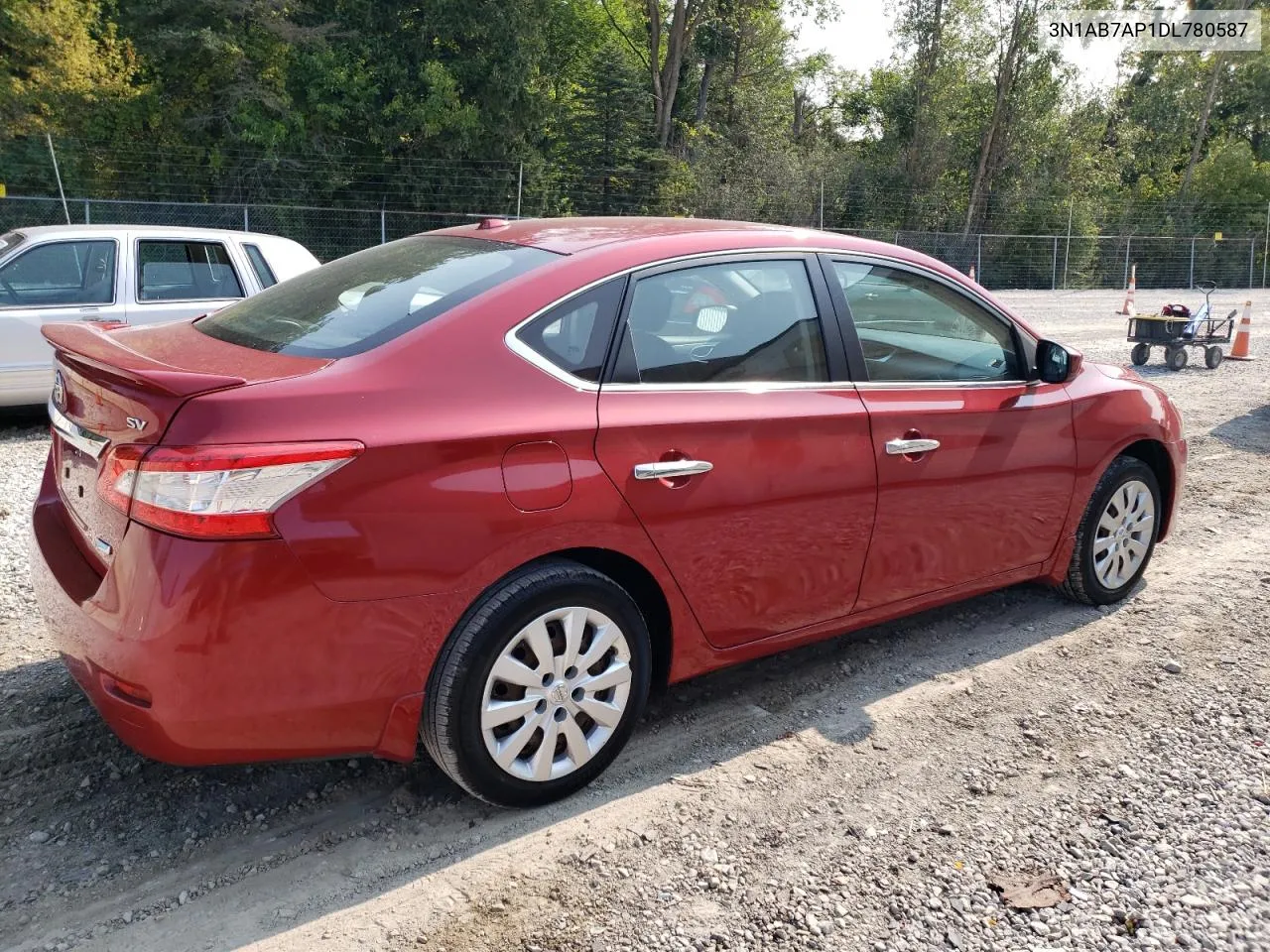 2013 Nissan Sentra S VIN: 3N1AB7AP1DL780587 Lot: 69991504