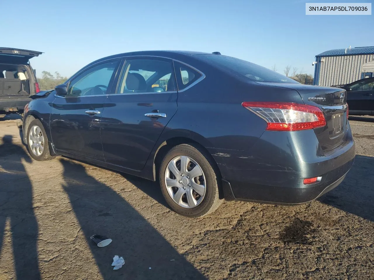 2013 Nissan Sentra S VIN: 3N1AB7AP5DL709036 Lot: 70115854