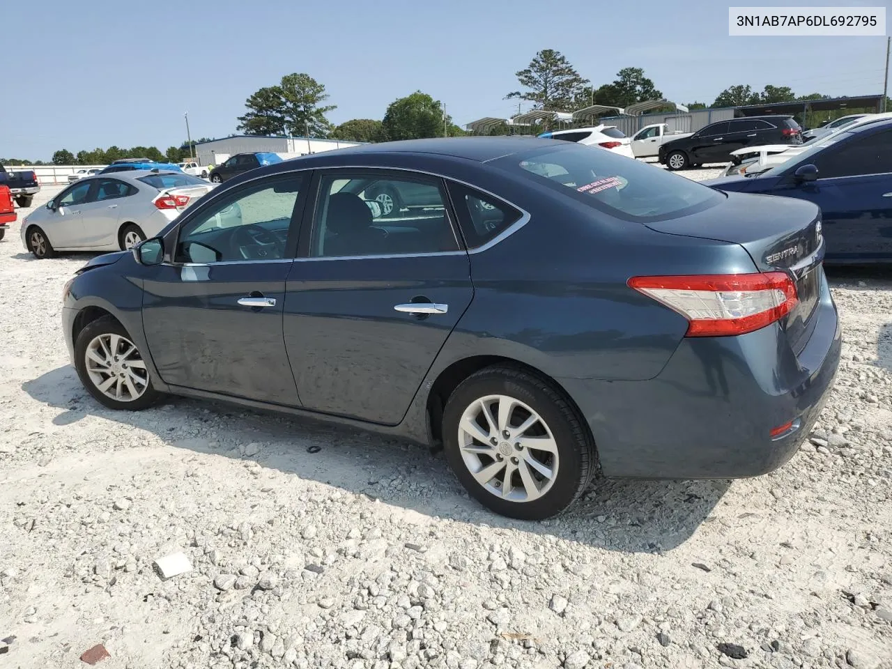 2013 Nissan Sentra S VIN: 3N1AB7AP6DL692795 Lot: 70412574