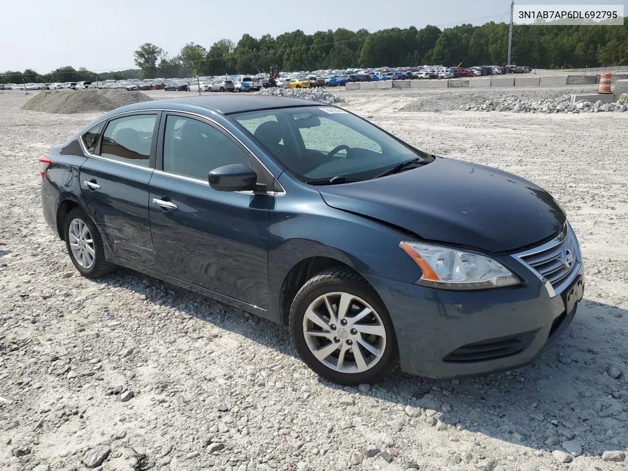 2013 Nissan Sentra S VIN: 3N1AB7AP6DL692795 Lot: 70412574