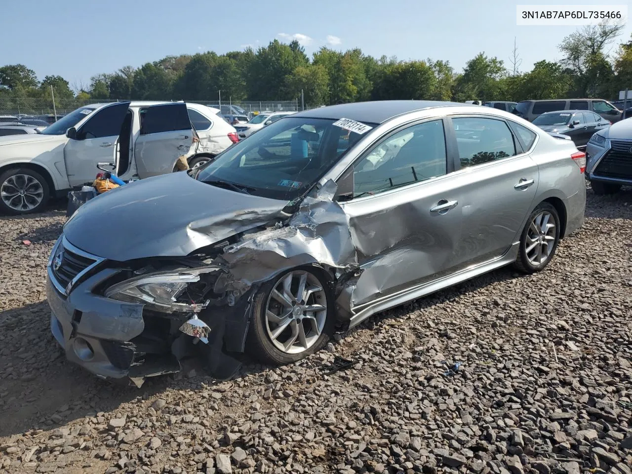 3N1AB7AP6DL735466 2013 Nissan Sentra S