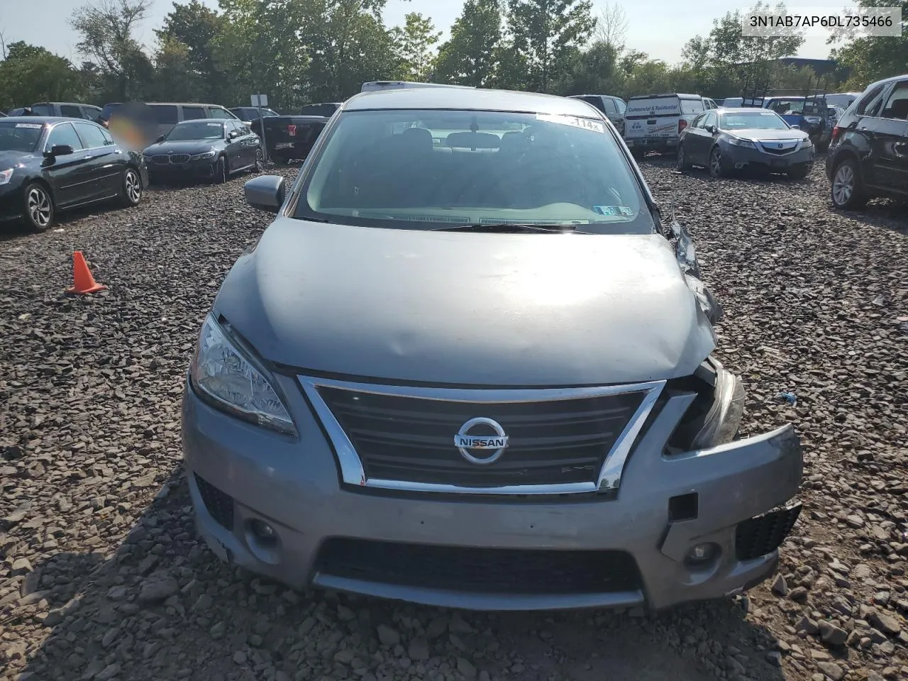 2013 Nissan Sentra S VIN: 3N1AB7AP6DL735466 Lot: 70813114