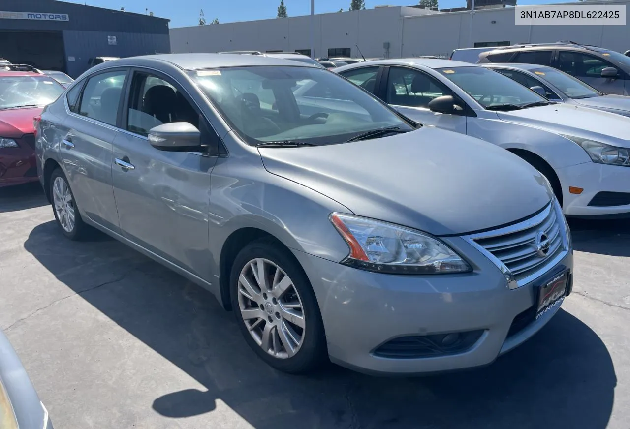 2013 Nissan Sentra S VIN: 3N1AB7AP8DL622425 Lot: 70876264