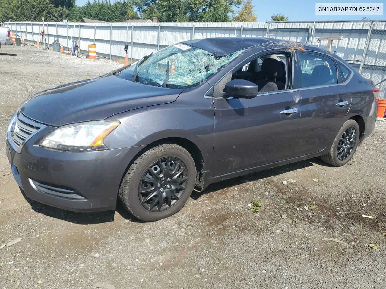 2013 Nissan Sentra S VIN: 3N1AB7AP7DL625042 Lot: 70903704