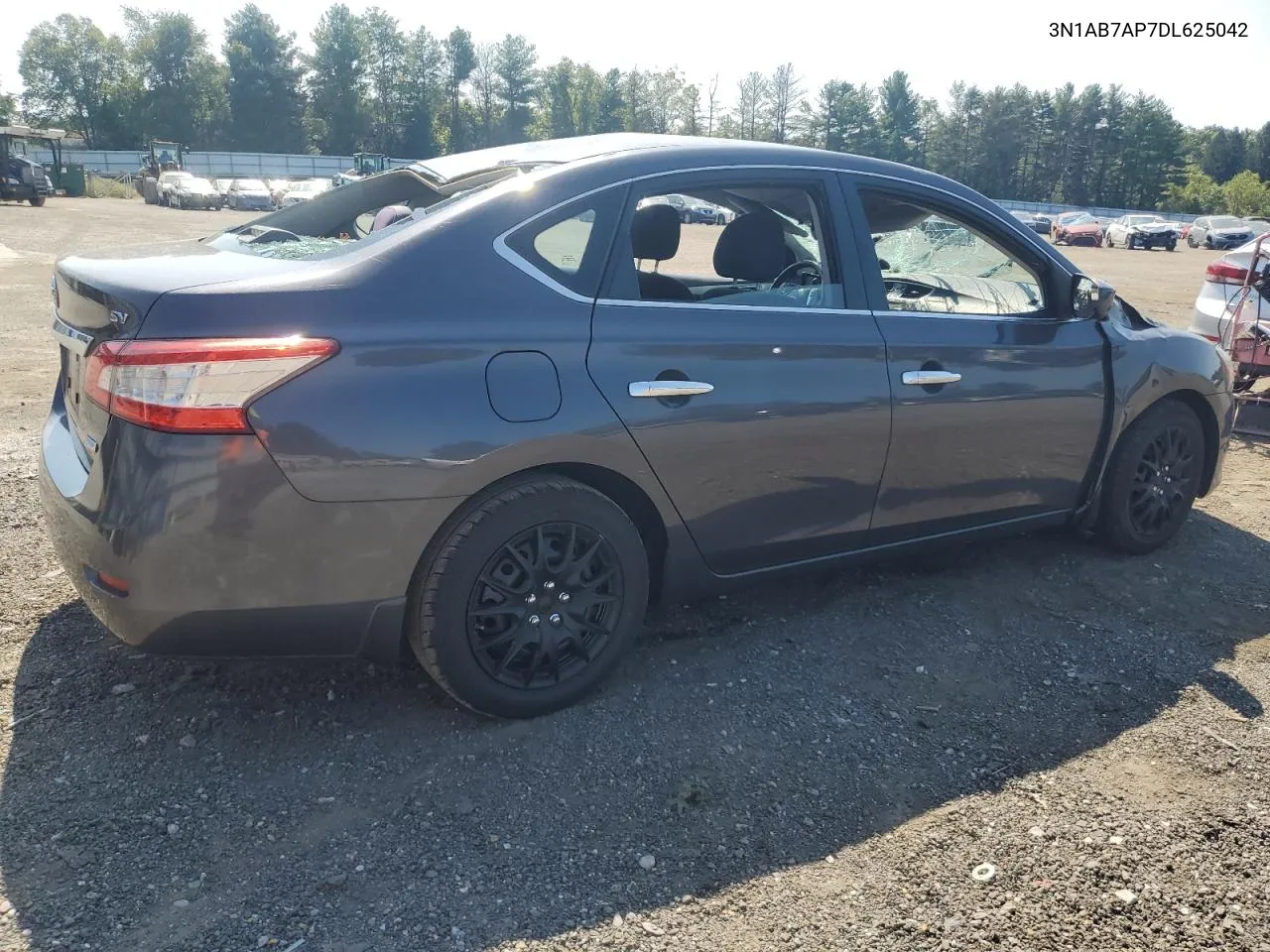 2013 Nissan Sentra S VIN: 3N1AB7AP7DL625042 Lot: 70903704