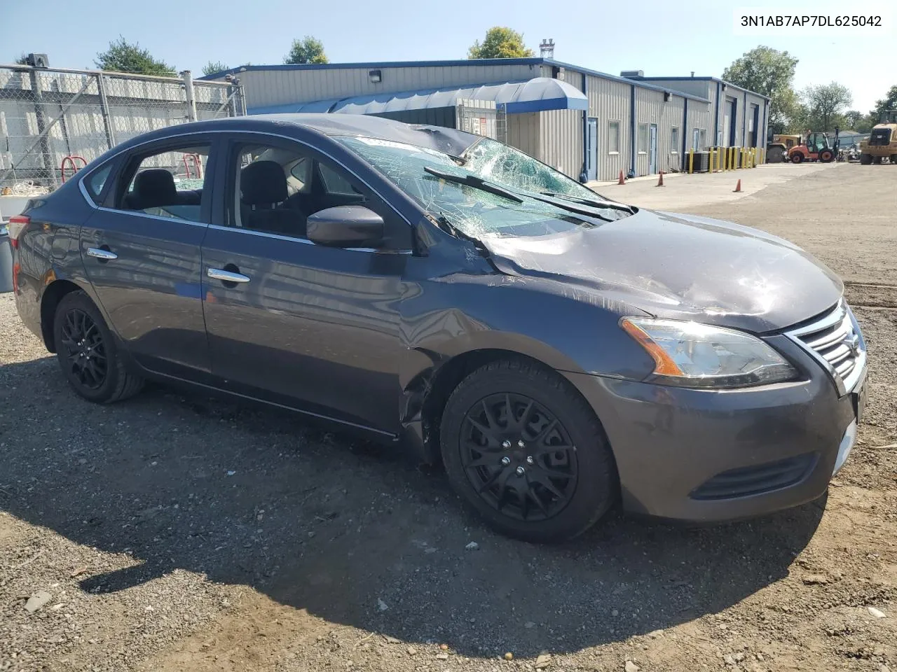 2013 Nissan Sentra S VIN: 3N1AB7AP7DL625042 Lot: 70903704