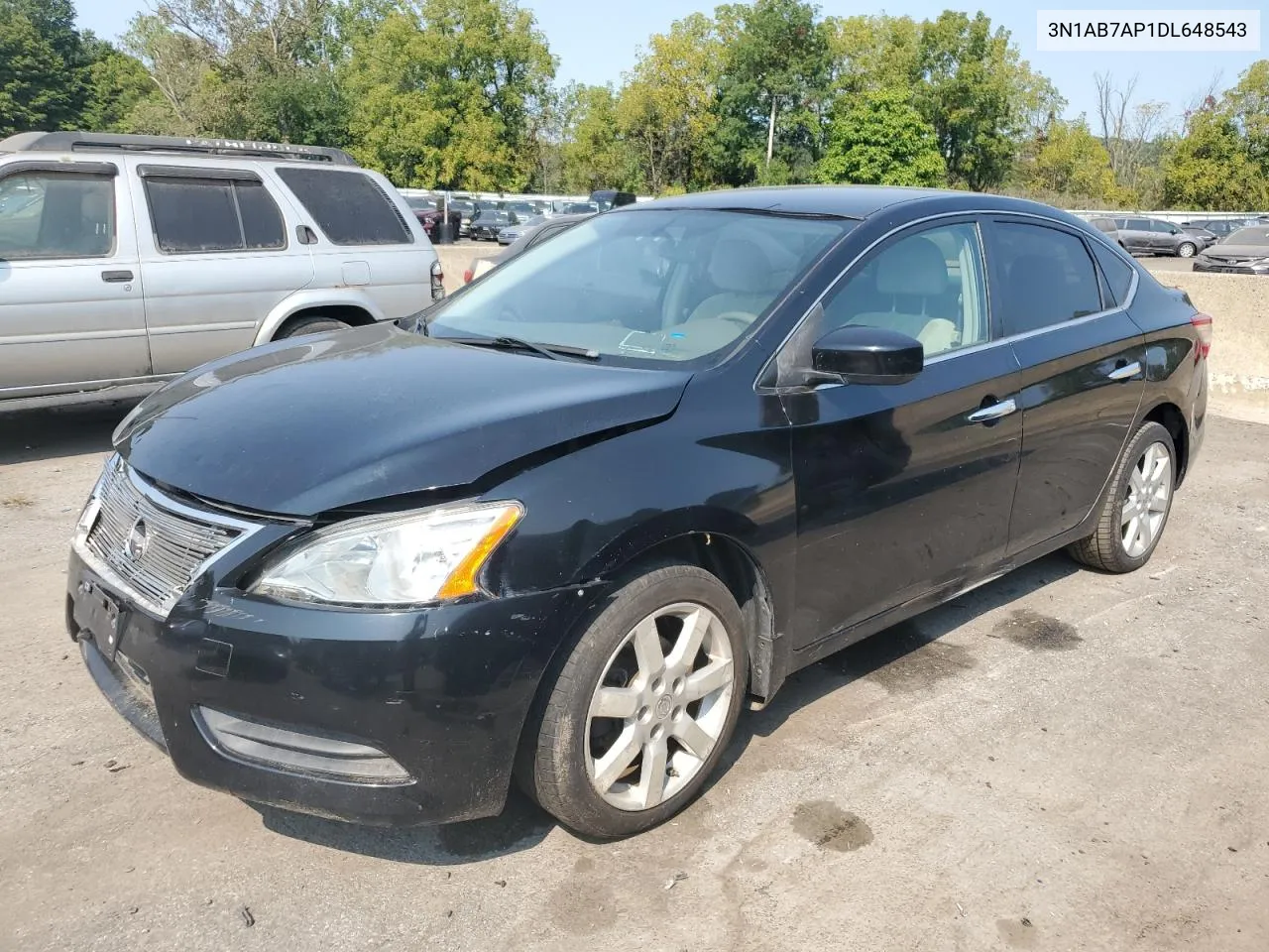 2013 Nissan Sentra S VIN: 3N1AB7AP1DL648543 Lot: 71126584