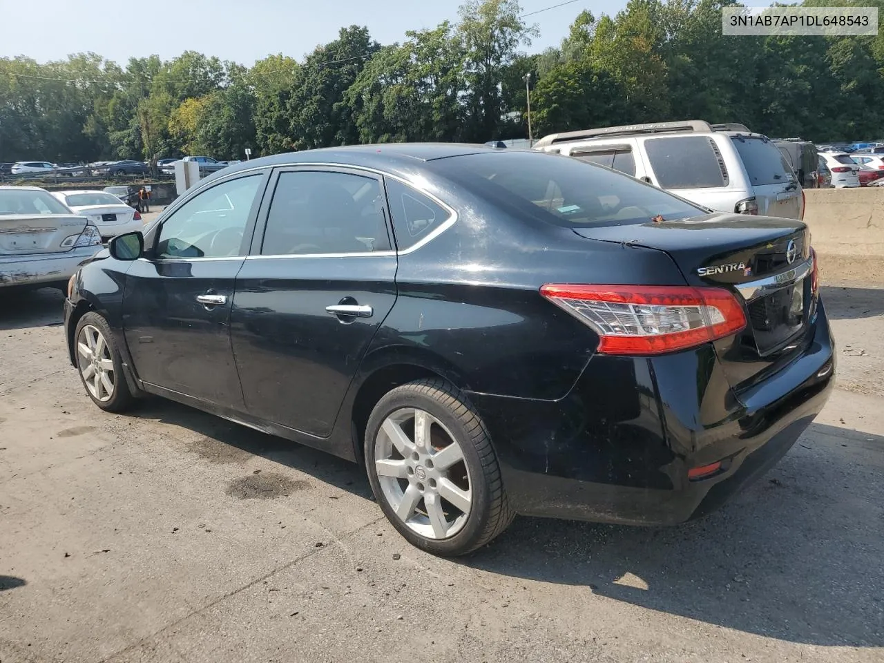 2013 Nissan Sentra S VIN: 3N1AB7AP1DL648543 Lot: 71126584