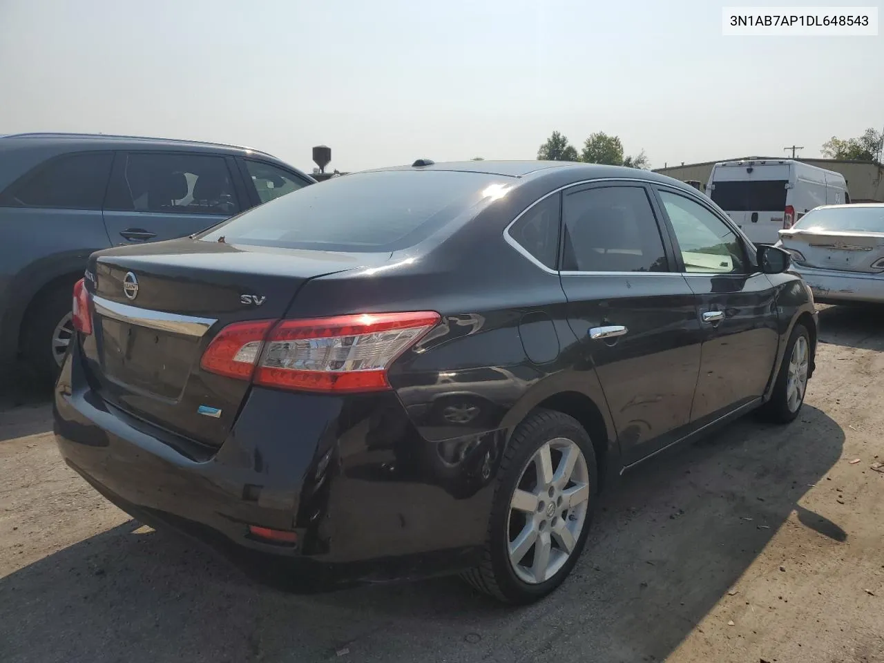 2013 Nissan Sentra S VIN: 3N1AB7AP1DL648543 Lot: 71126584