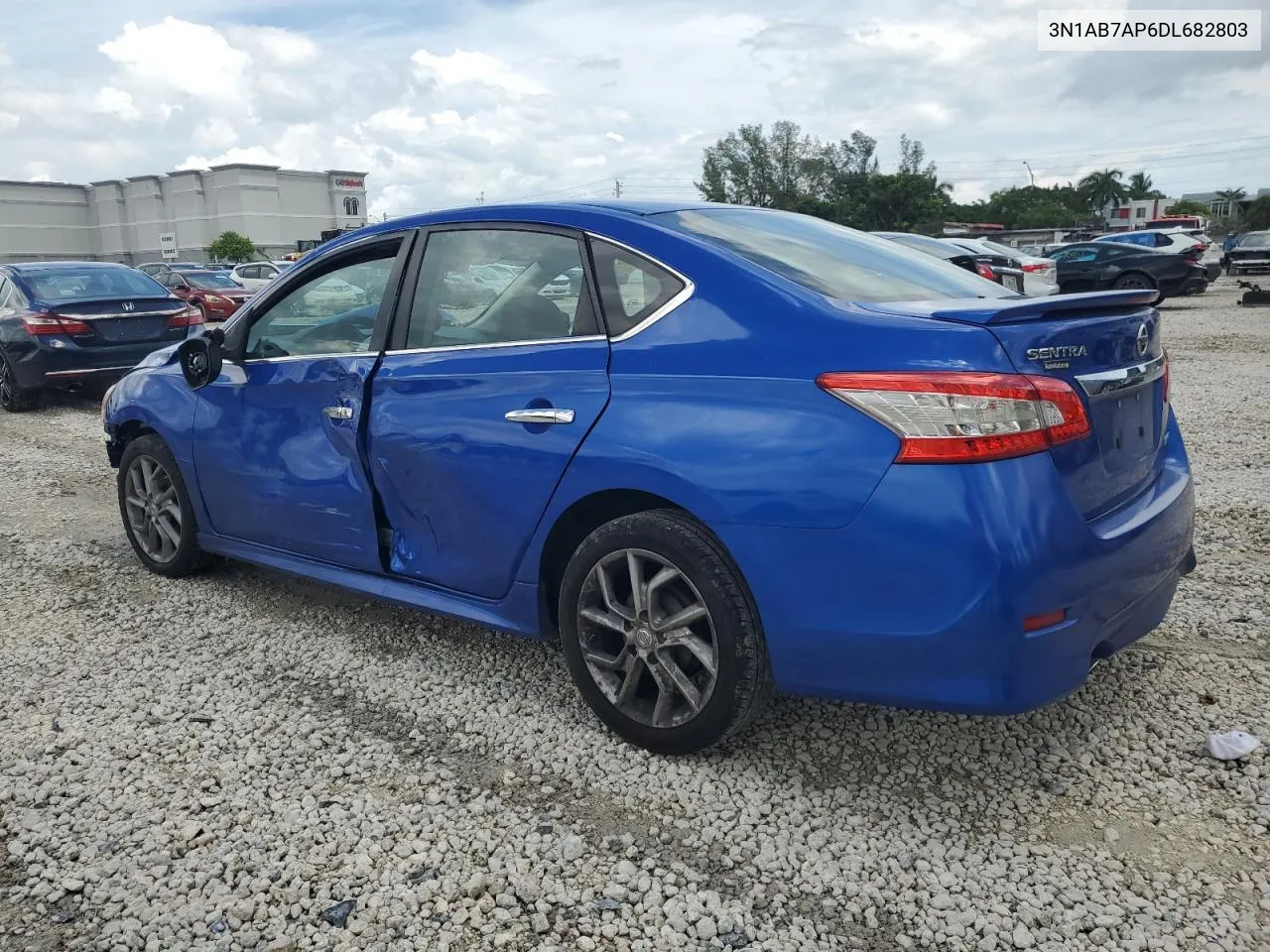 2013 Nissan Sentra S VIN: 3N1AB7AP6DL682803 Lot: 71151784