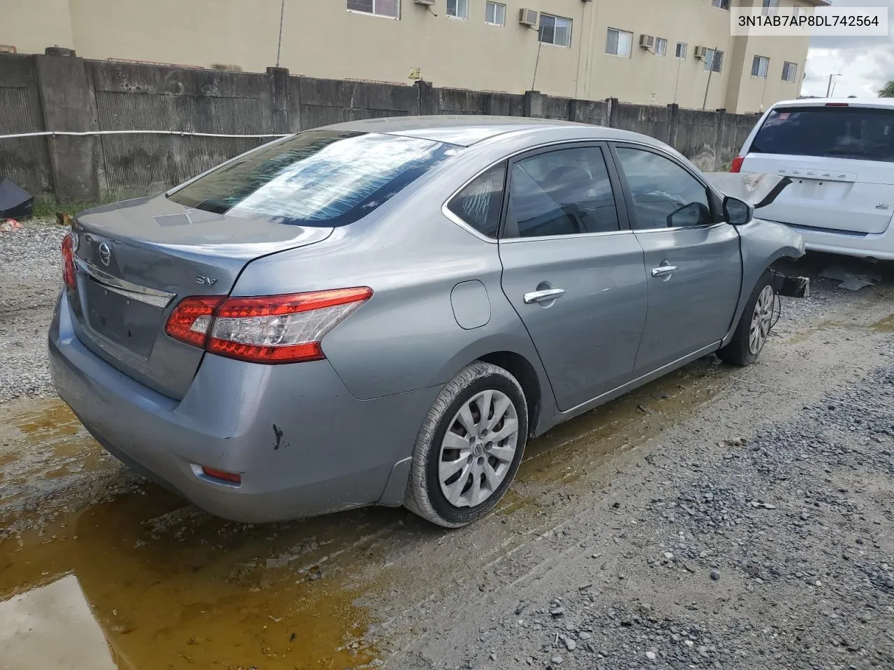 3N1AB7AP8DL742564 2013 Nissan Sentra S