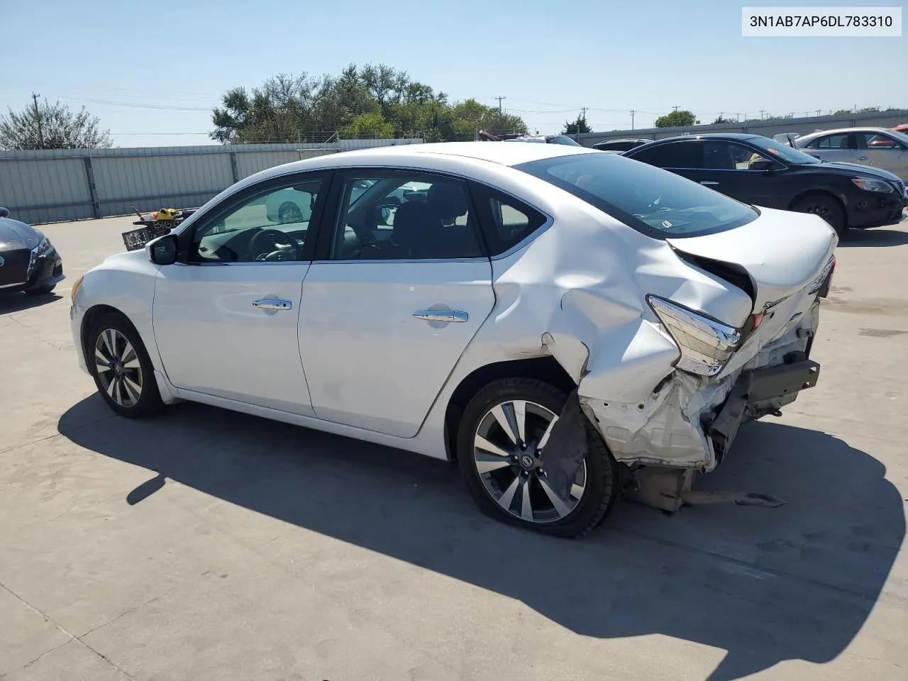 2013 Nissan Sentra S VIN: 3N1AB7AP6DL783310 Lot: 71617274