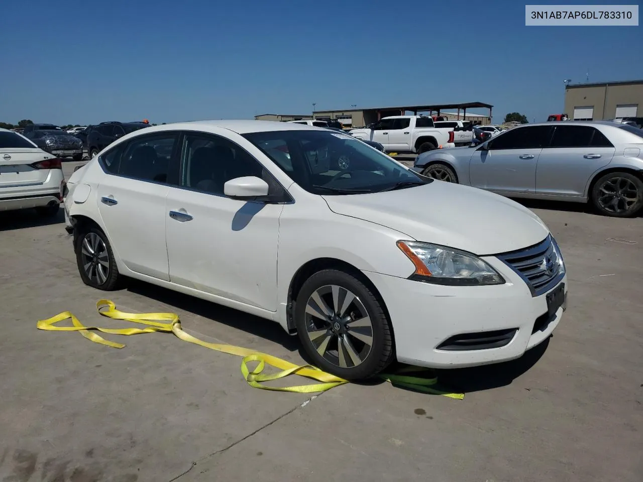 2013 Nissan Sentra S VIN: 3N1AB7AP6DL783310 Lot: 71617274