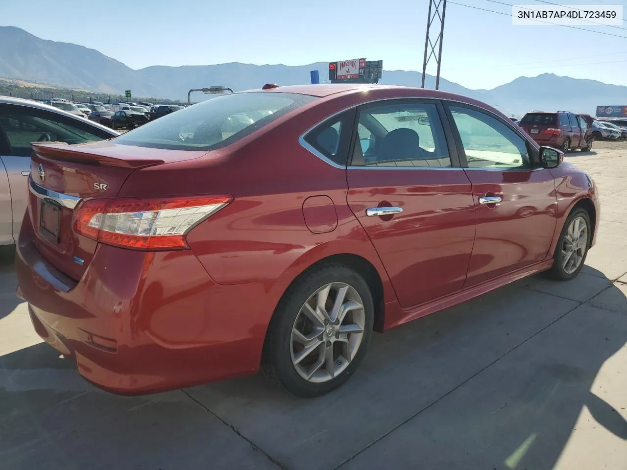 2013 Nissan Sentra S VIN: 3N1AB7AP4DL723459 Lot: 72201794