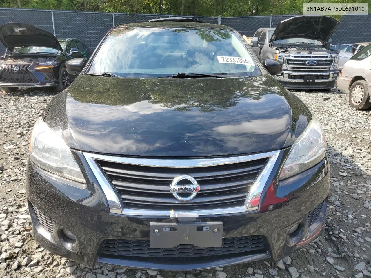 2013 Nissan Sentra S VIN: 3N1AB7AP5DL691010 Lot: 72337004