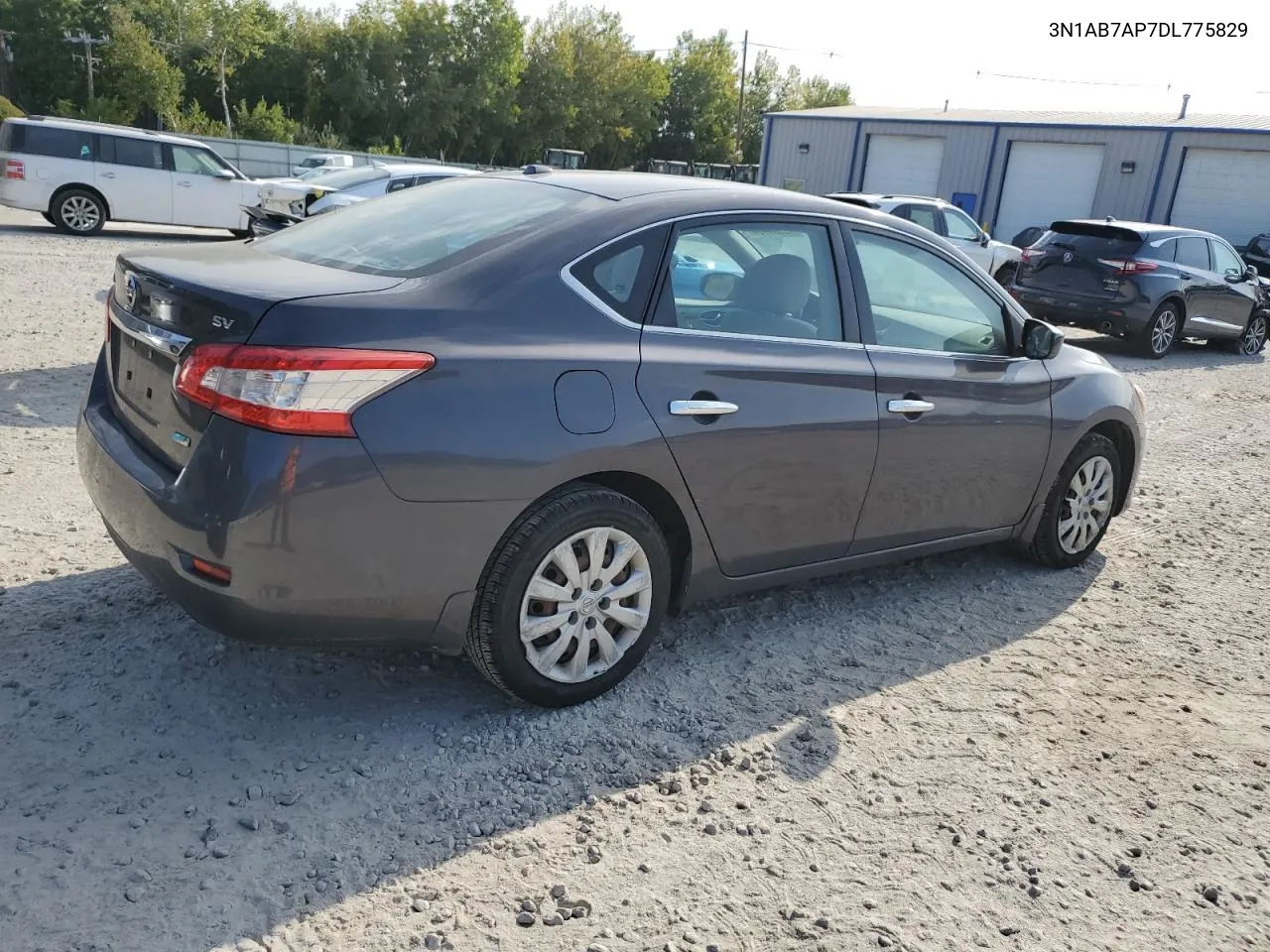 2013 Nissan Sentra S VIN: 3N1AB7AP7DL775829 Lot: 72391754