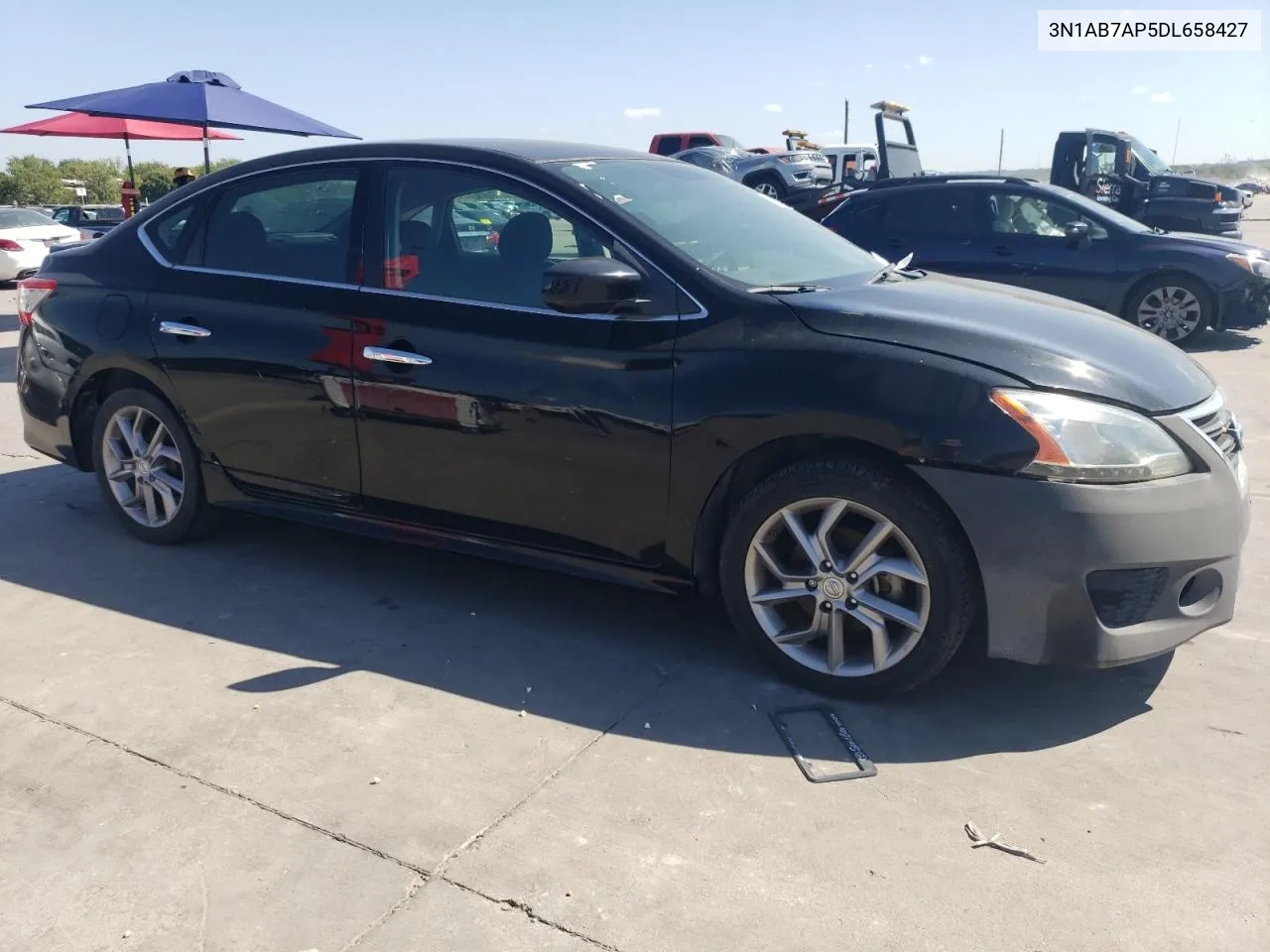 2013 Nissan Sentra S VIN: 3N1AB7AP5DL658427 Lot: 72638644