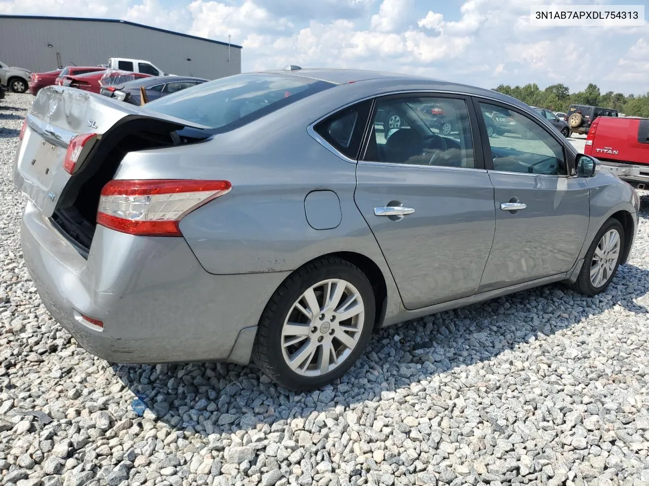 2013 Nissan Sentra S VIN: 3N1AB7APXDL754313 Lot: 72654174