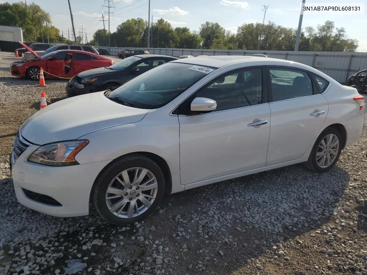 2013 Nissan Sentra S VIN: 3N1AB7AP9DL608131 Lot: 72748074