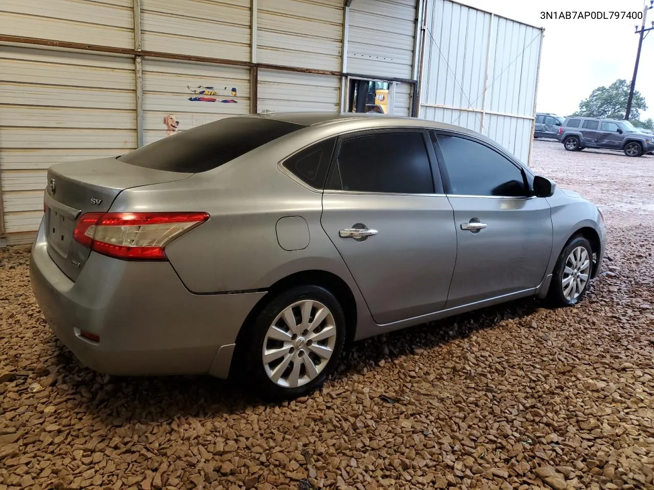 2013 Nissan Sentra S VIN: 3N1AB7AP0DL797400 Lot: 73464234