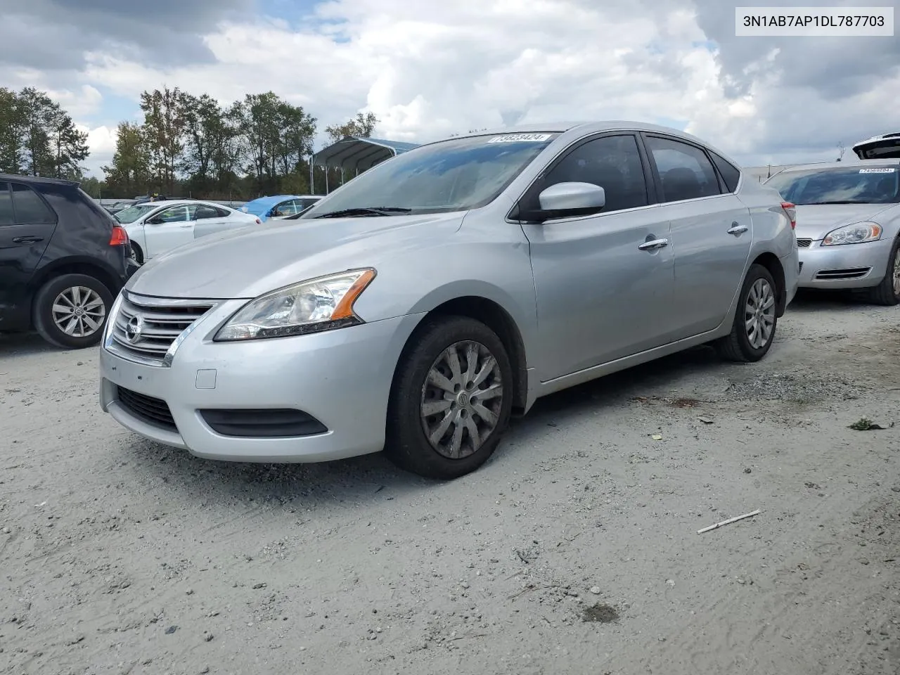 2013 Nissan Sentra S VIN: 3N1AB7AP1DL787703 Lot: 73823424