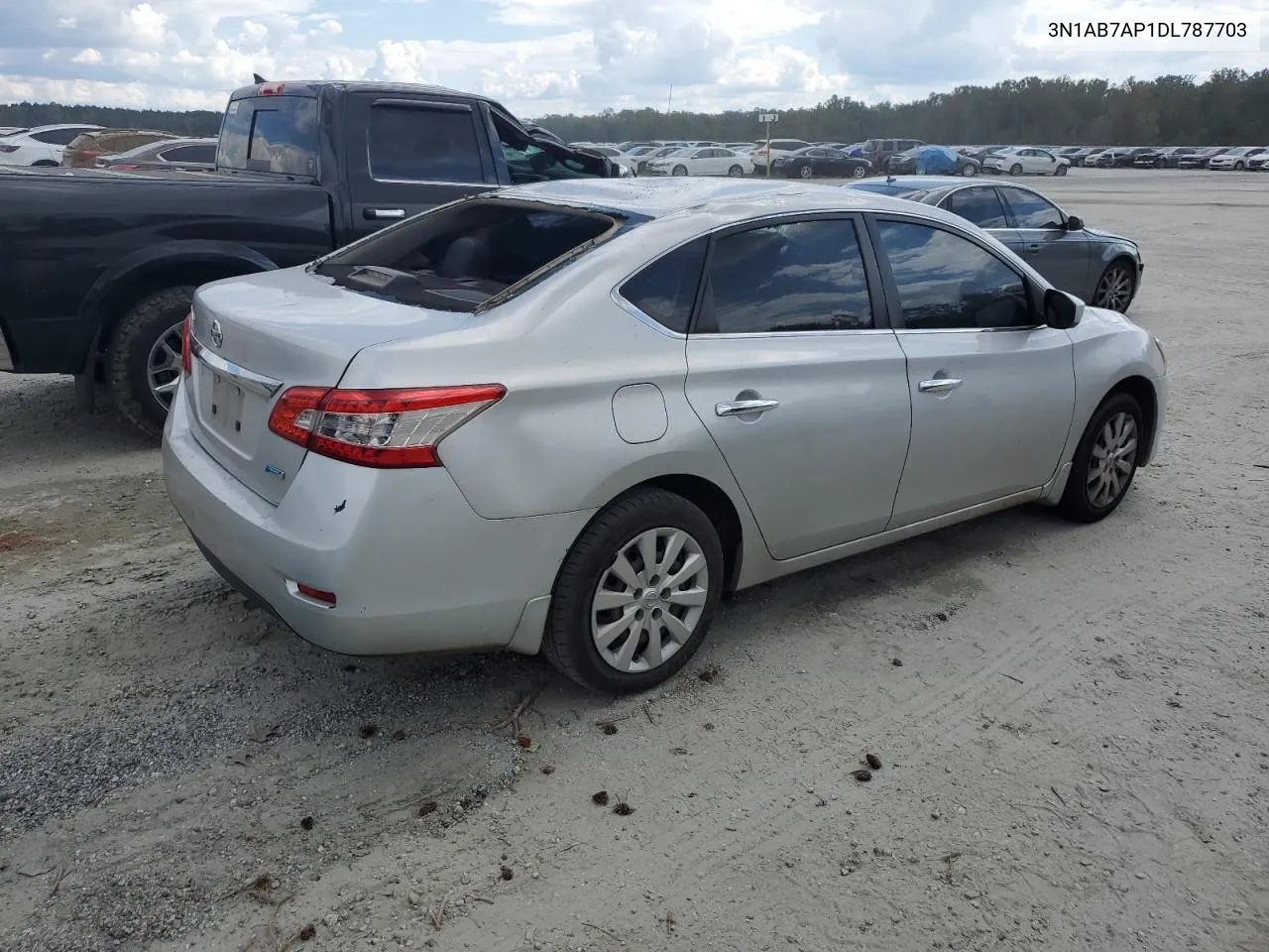 2013 Nissan Sentra S VIN: 3N1AB7AP1DL787703 Lot: 73823424