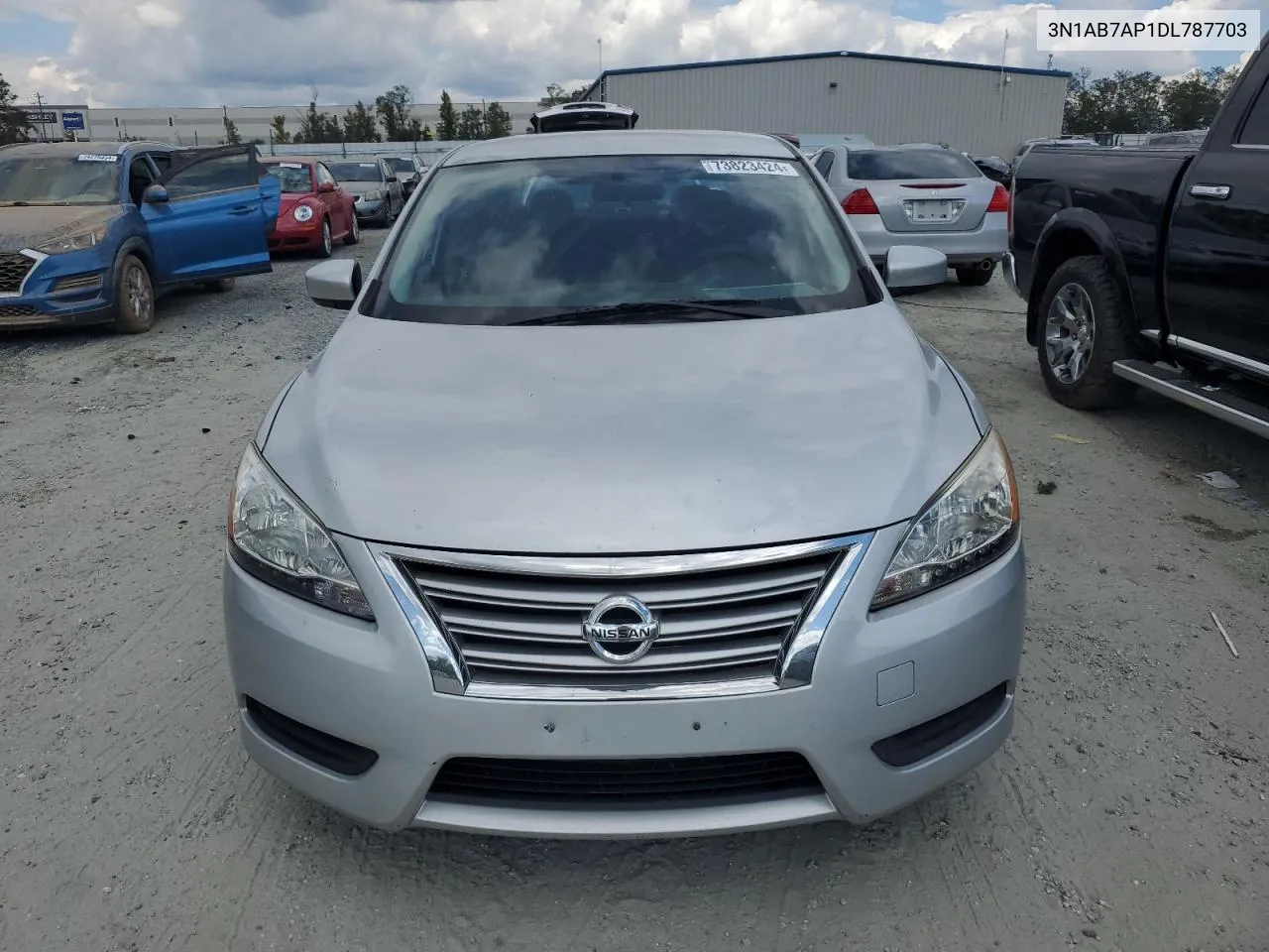 2013 Nissan Sentra S VIN: 3N1AB7AP1DL787703 Lot: 73823424