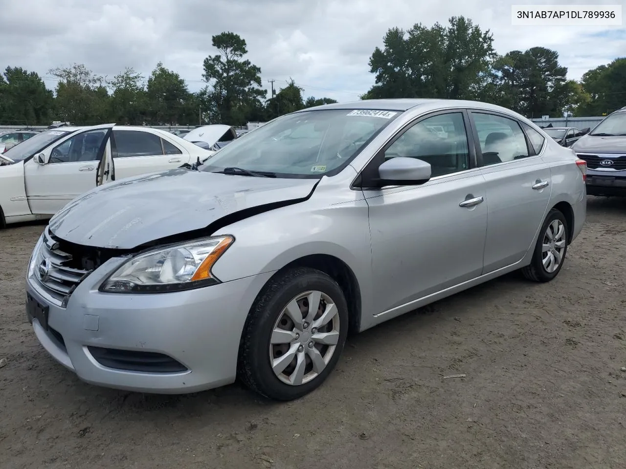 2013 Nissan Sentra S VIN: 3N1AB7AP1DL789936 Lot: 73962414