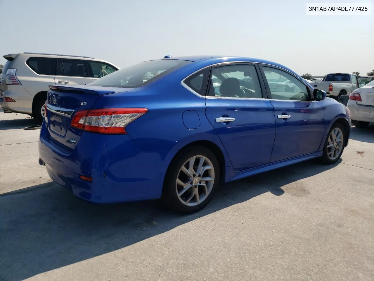 2013 Nissan Sentra S VIN: 3N1AB7AP4DL777425 Lot: 75034954